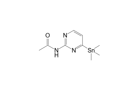 2-ACETYLAMINO-4-TRIMETHYLSTANNYLPYRIMIDINE