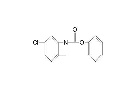 5-chloro-2-methylcarbanilic acid, phenyl ester