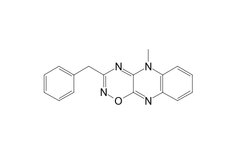 3-Benzyl-5-methyl-1,2,4-oxadiazino[5,6-b]quinoxaline