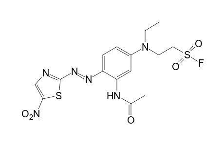 5'-{ETHYL[2-(FLUOROSULFONYL)ETHYL]AMINO}-2'-[(5-NITRO-2-THIAZOLYL)AZO]ACETANILIDE