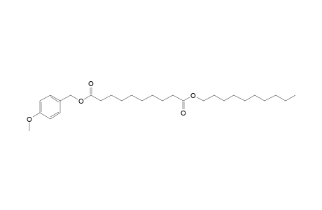 Sebacic acid, decyl 4-methoxybenzyl ester