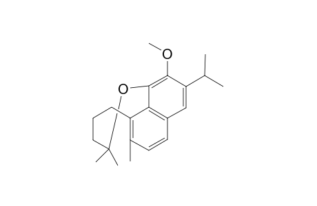 4,11-Epoxy-12-methoxy-4,5-seco-20(10-5)-abeoabieta-5(10),6,8,11,13-pentaene