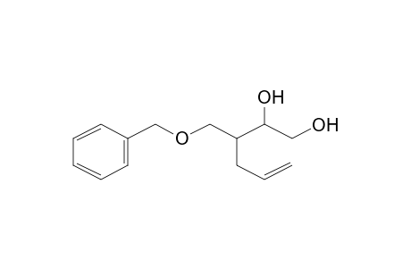 3-(Benzyloxymethyl)hex-5-ene-1,2-diol