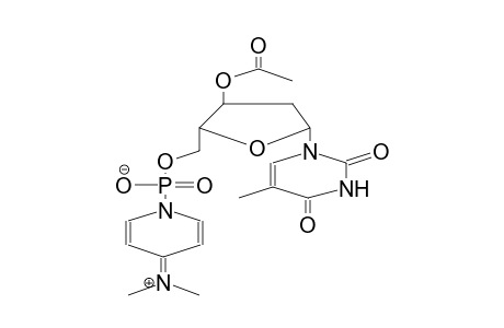 3'-O-ACETYLTHYMIDINE-5'-(PARA-DIMETHYLAMINOPYRIDYL)PHOSPHATE, BETAINE