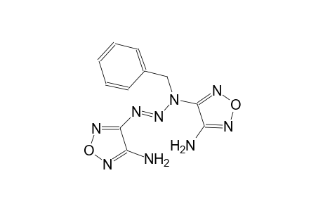 4-[(2E)-3-(4-amino-1,2,5-oxadiazol-3-yl)-1-benzyl-2-triazenyl]-1,2,5-oxadiazol-3-amine