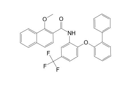 2-Naphthalenecarboxamide, N-[2-([1,1'-biphenyl]-2-yloxy)-5-(trifluoromethyl)phenyl]-1-methoxy-