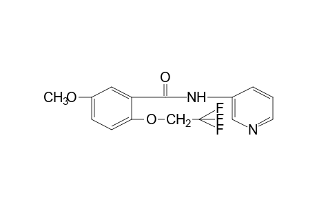 5-methoxy-N-3-pyridyl-2-(2,2,2-trifluoroethoxy)benzamide