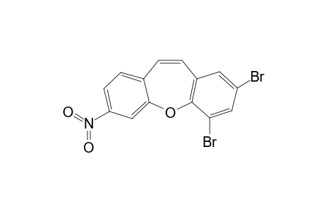 Dibenzo[b,f]oxepin, 2,4-dibromo-7-nitro-