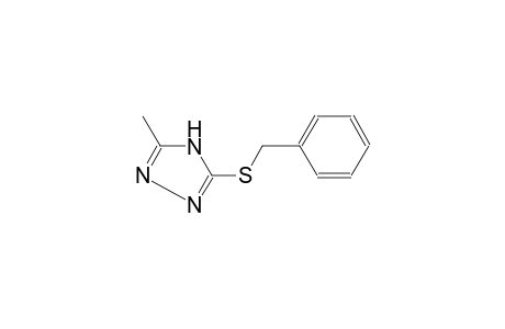 4H-1,2,4-triazole, 3-methyl-5-[(phenylmethyl)thio]-
