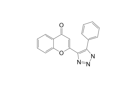 4(5)-Phenyl-5(4)-(2-chromonyl)-1,2,3-triazole