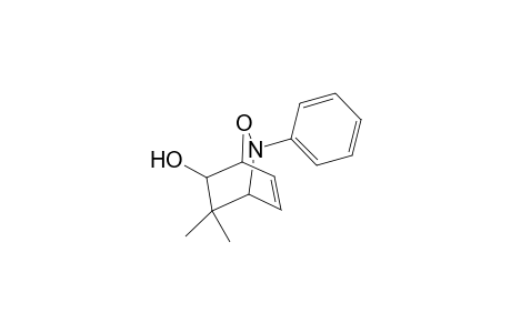 N-Phenyl-7-oxa-8-aza-3,3-dimethylbicyclo[2.2.2]oct-5-en-2-ol