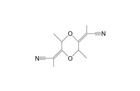 alpha,alpha',3,6-TETRAMETHYL-p-DIOXANE-delta2,alpha:5,a'-DIACETONITRILE