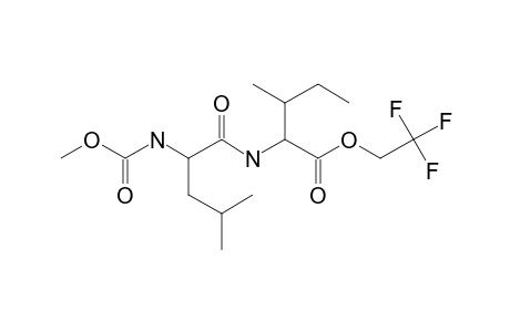 L-Leucyl-L-isoleucine-, N-methoxycarbonyl-, 2,2,2-trifluoroethyl ester