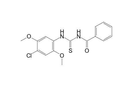 1-Benzoyl-3-(4-chloro-2,5-dimethoxyphenyl)-2-thiourea