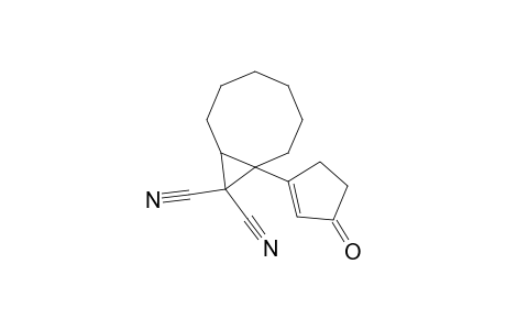 Bicyclo[6.1.0]nonane-9,9-dicarbonitrile, 1-(1-cyclopenten-3-on-1-yl)-