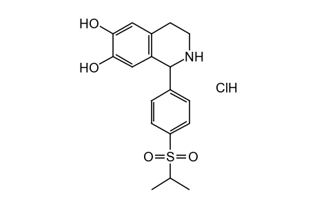 1-[p-(ISOPROPYLSULFONYL)PHENYL]-1,2,3,4-TETRAHYDRO-6,7-ISOQUINOLINEDIOL, HYDROCHLORIDE