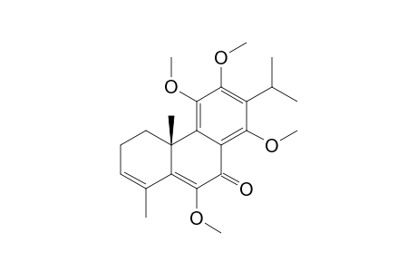 6,11,12,14-TETRAMETHOXY-19-NOR-ABIETA-3,5,8,11,13-PENTAEN-7-ONE