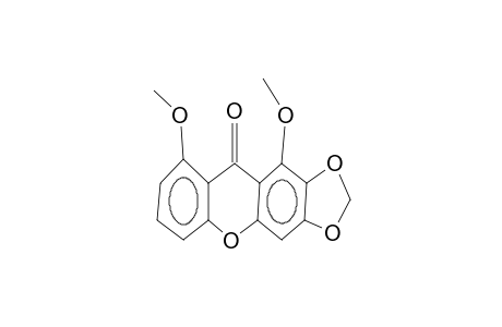 1,8-DIMETHOXY-2,3-METHYLENEDIOXYXANTHONE