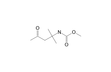 METHYL_N-(1,1-DIMETHYL-3-OXOBUTYL)-CARBAMATE