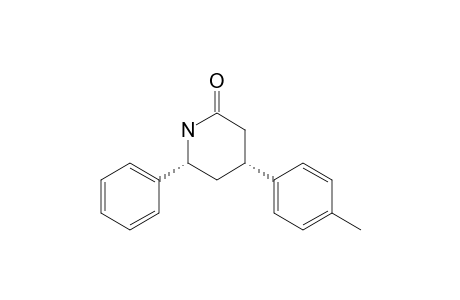 cis-4-(4-Methylphenyl)-6-phenyl-2-piperidone