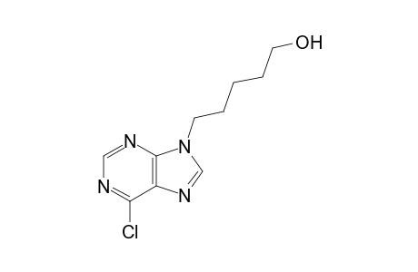 1-Pentanol, 5-(6-chloro-9H-9-purinyl)
