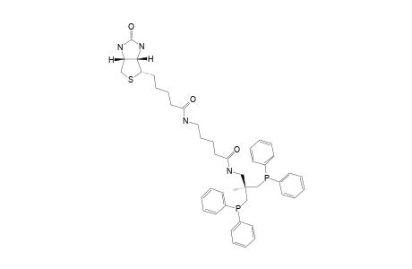 BIOT-3-(4)-2;[5-(2-OXO-HEXAHYDROTHIENO-[3,4-D]-IMIDAZOL-4-YL)-PENTANOIC-ACID-(4-[3-DIPHENYLPHOSPHANYL-2-[(DIPHENYLPHOSPHANYL)-METHYL]-2-METHYL-PROPYLCARB