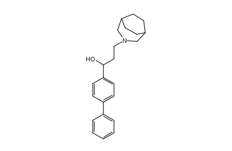 beta-(4-biphenylyl)-3-azabicyclo[3.2.2]nonane-3-propanol