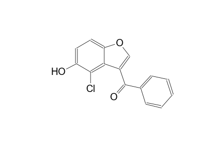 3-benzoyl-4-chloro-5-hydroxybenzofuran