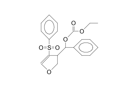 (4R,AS)-4-(A-ethoxycarbonyloxy-benzyl)-3-phenylsulfonyl-4,5-dihydro-furan