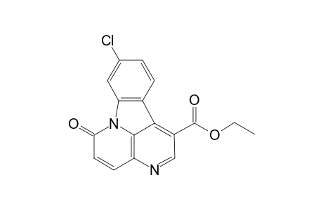 Ethyl 9-Chloro-6-oxo-6H-indolo[3,2,1-de][1,5]naphthyridine-1-carboxylate