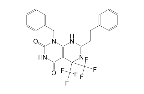 1-benzyl-7-(2-phenylethyl)-5,5-bis(trifluoromethyl)-5,8-dihydropyrimido[4,5-d]pyrimidine-2,4(1H,3H)-dione