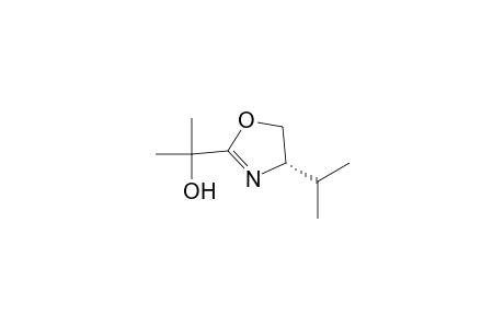 2-[(4S)-4-isopropyl-2-oxazolin-2-yl]propan-2-ol