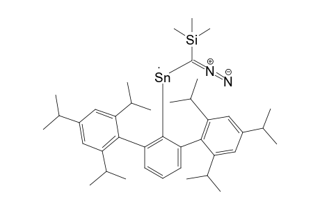 [2,6-bis(2',4',6'-Triisopropylphenyl)phenyl]-(Trimethylsilyl)diazomethylstannylene