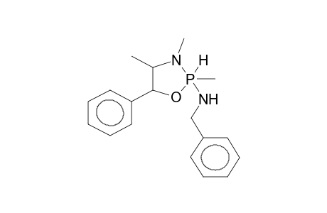 2,3,4-TRIMETHYL-5-PHENYL-2-BENZYLAMINO-2-HYDRO-1,3,2-OXAZAPHOSPHOLANE