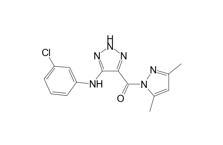 [5-(m-Chlorophenylamino)-2H-1,2,3-triazol-4-yl]-(3,5-dimethyl-1H-pyrazol-1-yl)methanone