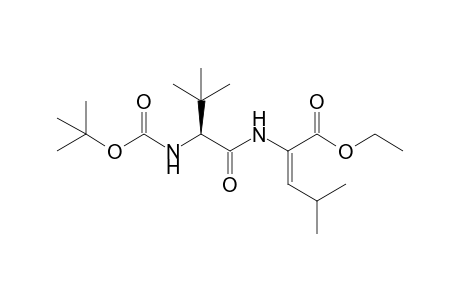 Boc-Leu-.delta.Leu-OEt