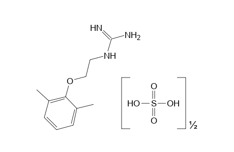 [2-(2,6-XYLYLOXY)ETHYL]GUANIDINE, HEMISULFATE