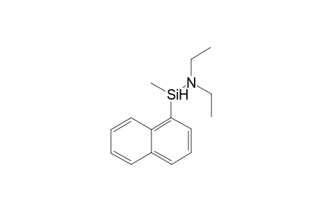 N,N-diethyl-1-methyl-1-(naphthalen-1-yl)silylamine