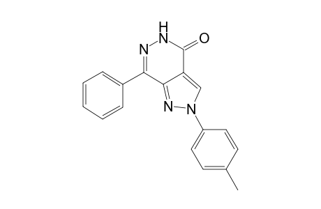 7-Phenyl-2-p-tolyl-2,5-dihydro-pyrazolo[3,4-d]pyridazin-4-one