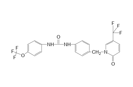 4-{[2-oxo-5-(Trifluoromethyl)-1(2H)-pyridyl]methyl}-4'-(trifluoromethoxy)carbanilide