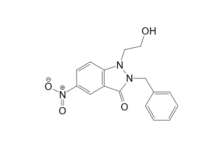 2-Benyl-1-(2-hydroxyethyl)-5-nitro-1,2-dihydro-3H-indazol-3-one