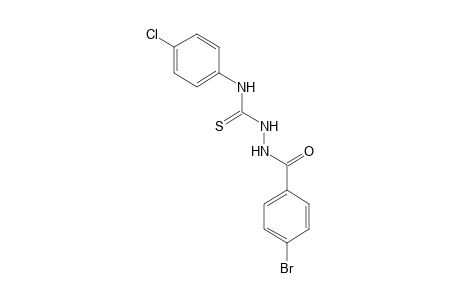 1-(p-bromobenzoyl)-4-(p-chlorophenyl)-3-thiosemicarbazide