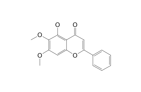 5-Hydroxy-6,7-dimethoxy-flavone