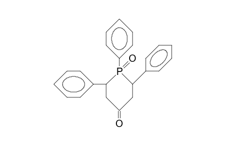 1,2,6-Triphenyl-4-phosphorinanone-1-oxide