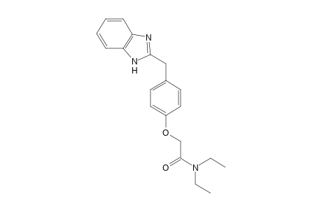 2-{[alpha-(2-benzimidazolyl)-p-tolyl]oxy}-N,N-diethylacetamide