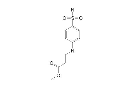 METHYL-3-[(4-SULFAMOYLPHENYL)-AMINO]-PROPANOATE