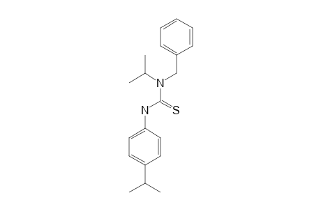 1-benzyl-3-(p-cumenyl)-1-isopropyl-2-thiourea