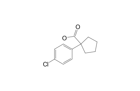 1-(4-Chlorophenyl)-1-cyclopentanecarboxylic acid