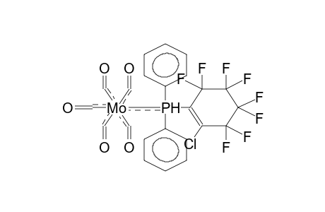 DIPHENYL(2-CHLORO-3,3,4,4,5,5,6,6-OCTAFLUOROCYCLOHEXENYL)PHOSPHINE-MOLYBDENUM PENTACARBONYL