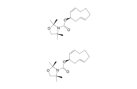 (1R,2Z,7E)-CYCLONONA-2,7-DIEN-1-YL-2,2,4,4-TETRAMETHYL-1,3-OXAZOLIDINE-3-CARBOXYLATE;UNSTABLE-DIASTEREOMER